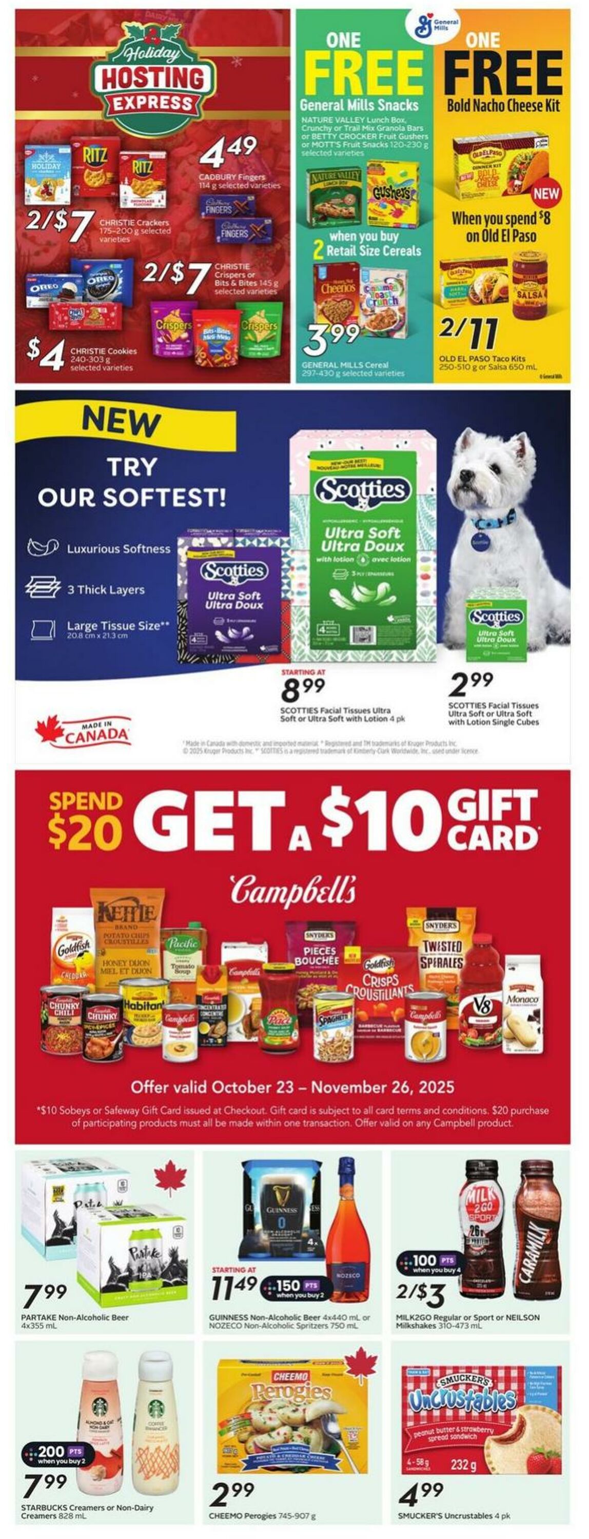 Flyer Sobeys 13.11.2025 - 19.11.2025