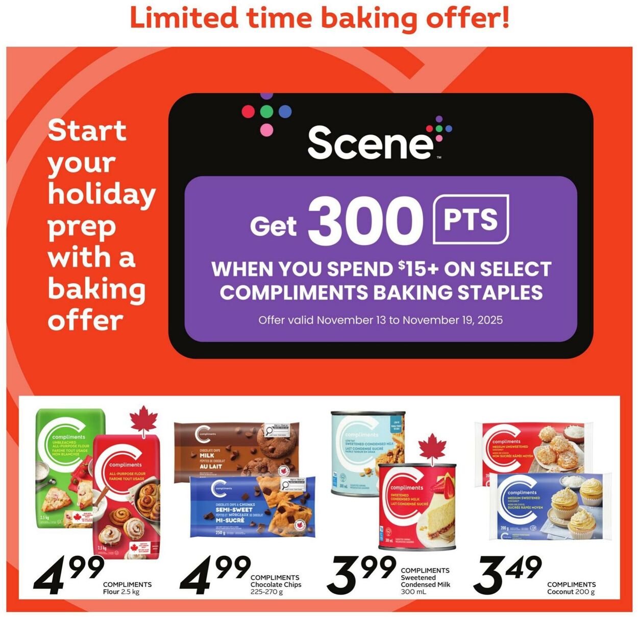 Flyer Sobeys 13.11.2025 - 19.11.2025