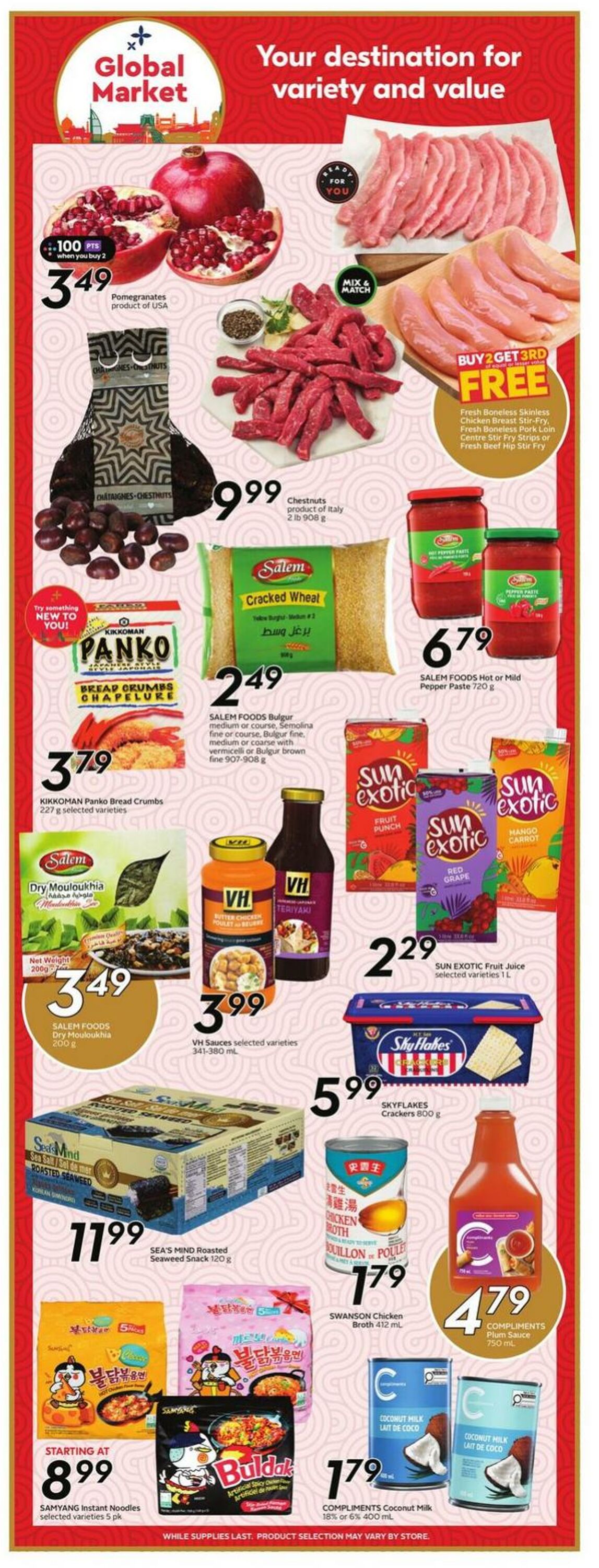 Flyer Sobeys 13.11.2025 - 19.11.2025