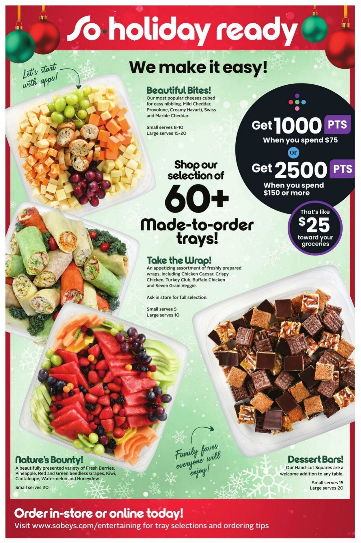 Flyer Sobeys 13.11.2025 - 19.11.2025