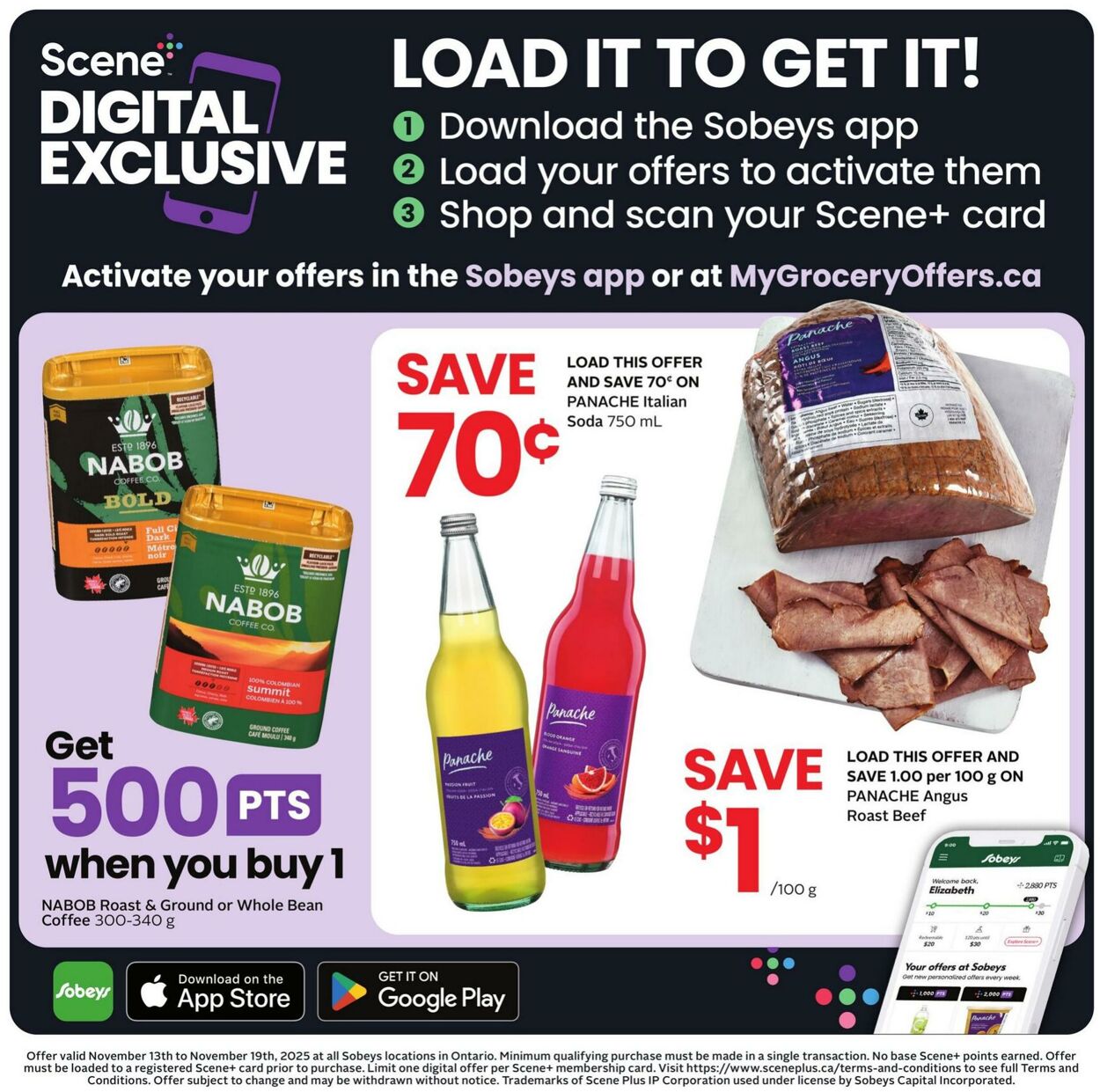 Flyer Sobeys 13.11.2025 - 19.11.2025