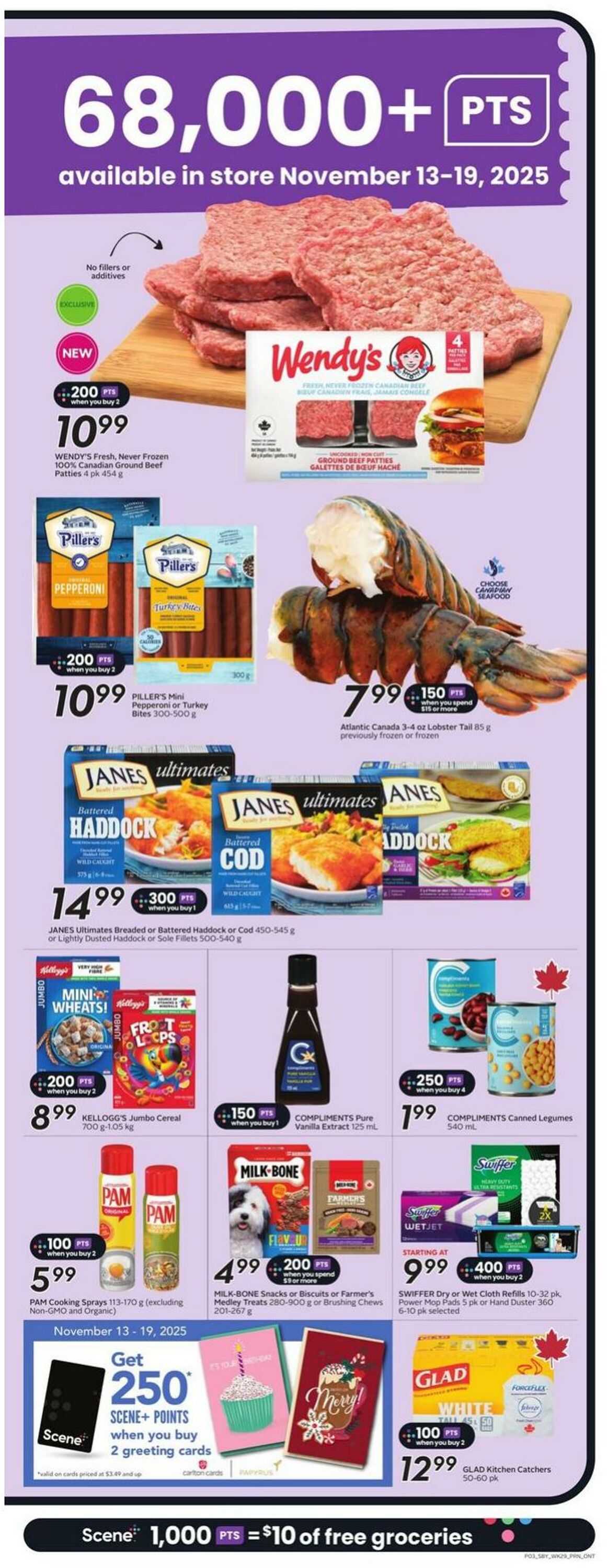Flyer Sobeys 13.11.2025 - 19.11.2025