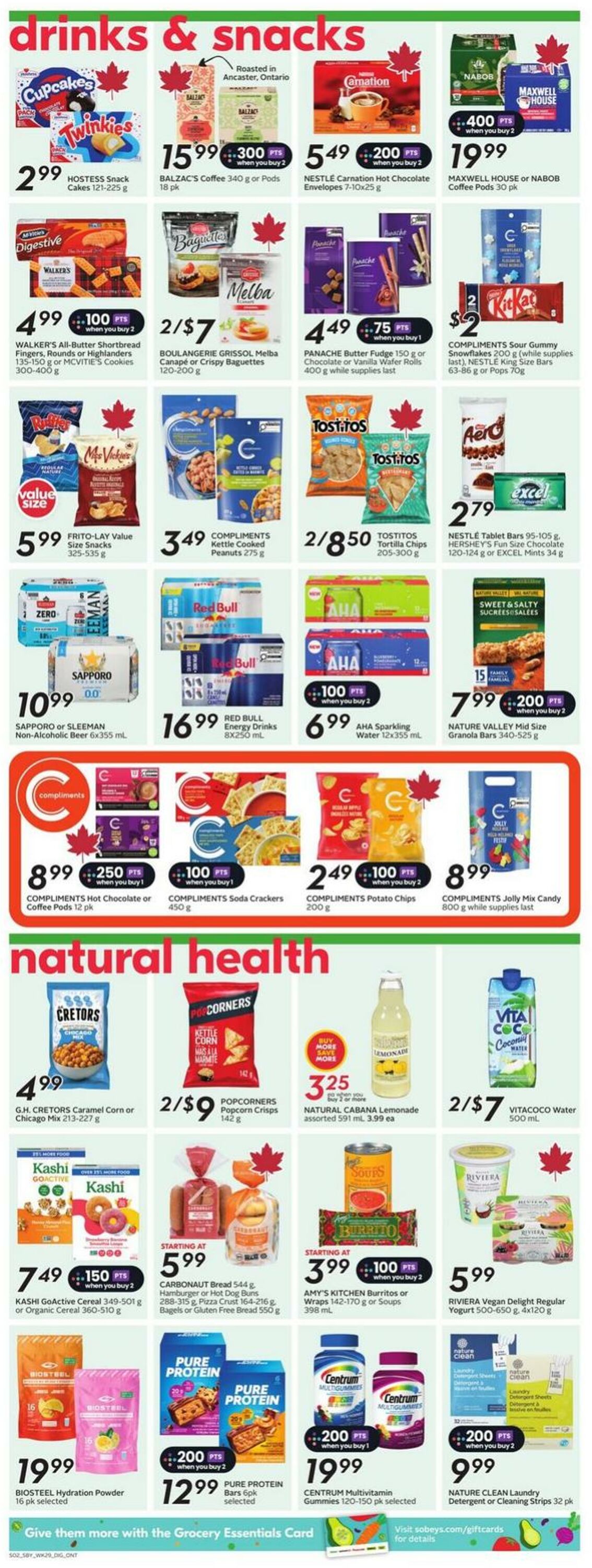 Flyer Sobeys 13.11.2025 - 19.11.2025