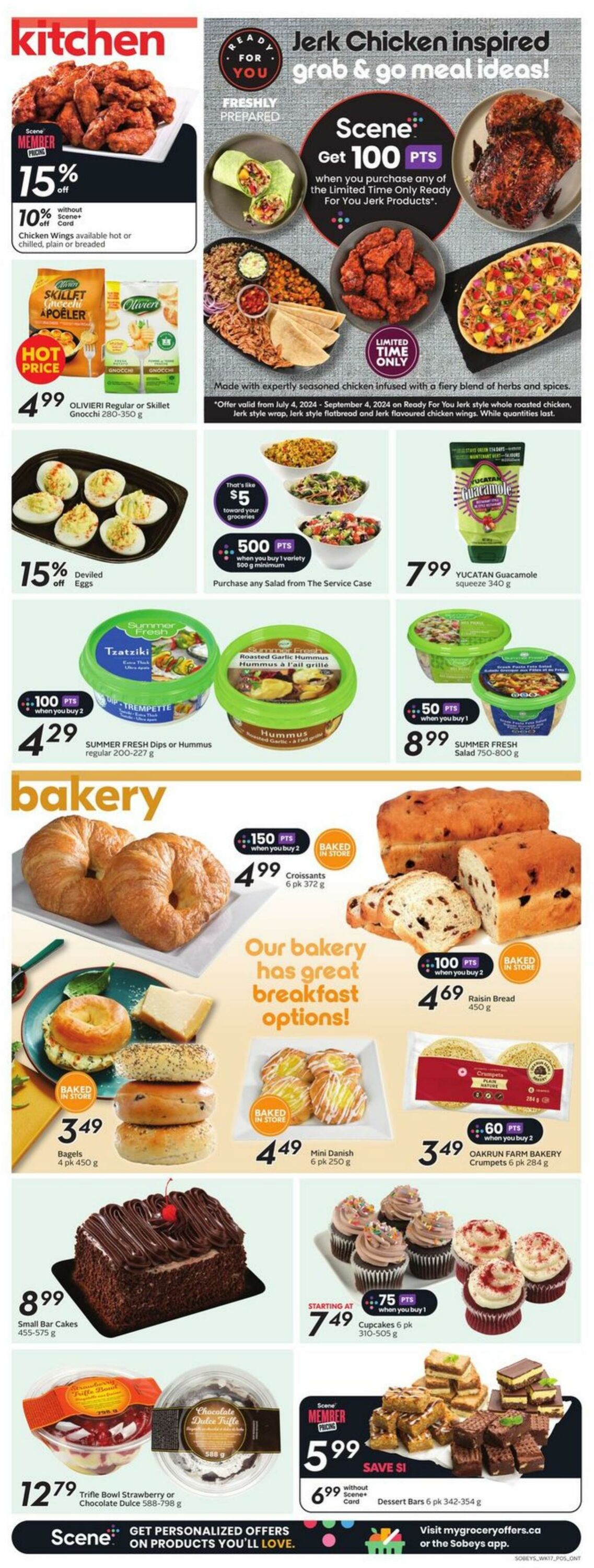 Flyer Sobeys 22.08.2024 - 28.08.2024