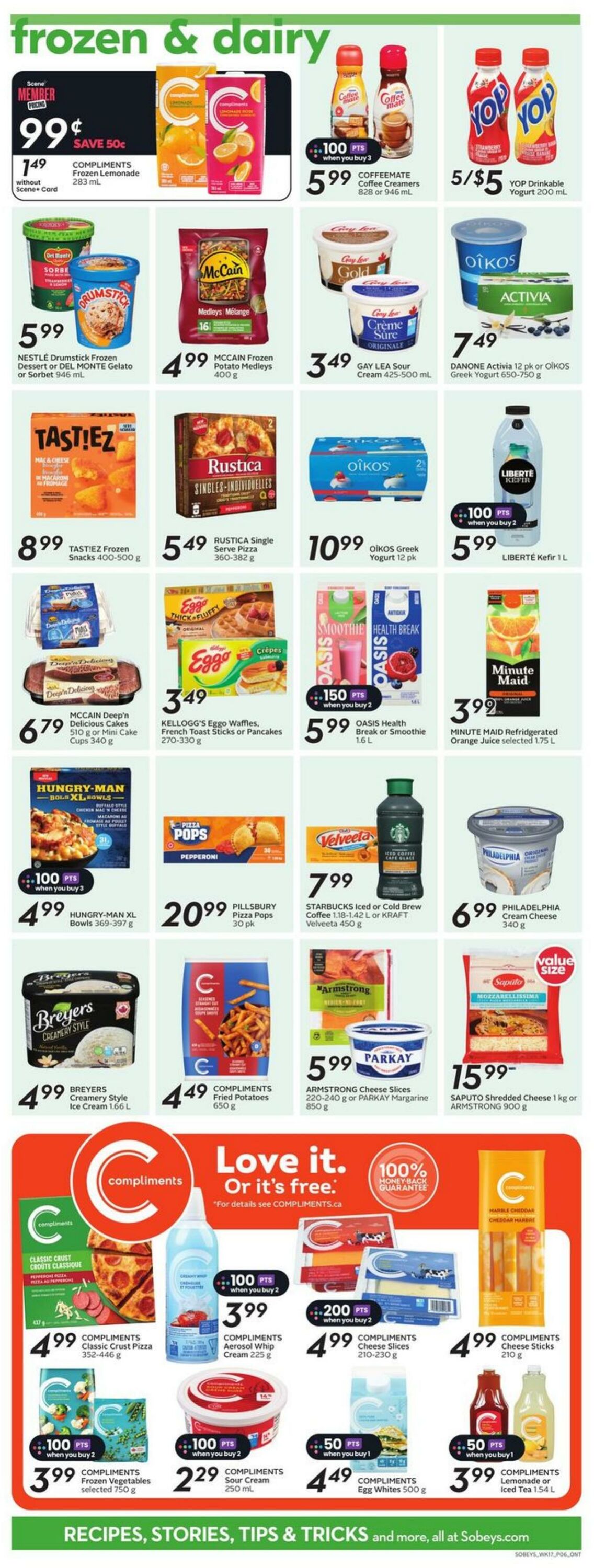 Flyer Sobeys 22.08.2024 - 28.08.2024