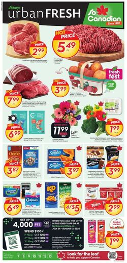 Flyer Sobeys 07.08.2025 - 13.08.2025