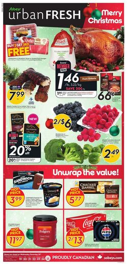 Flyer Sobeys 12.12.2024 - 18.12.2024