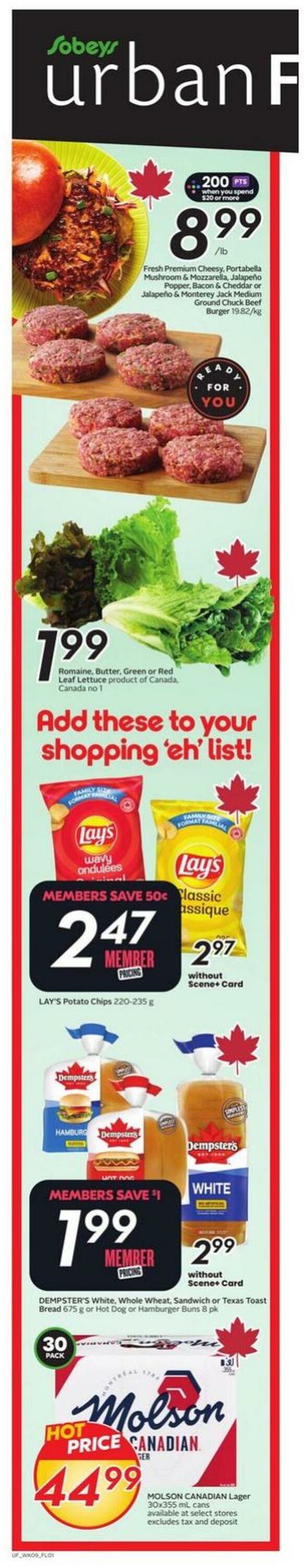 Flyer Sobeys 26.06.2025 - 02.07.2025