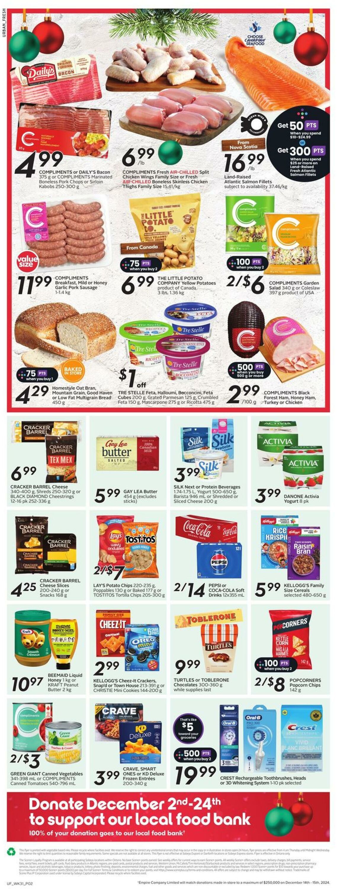 Flyer Sobeys 28.11.2024 - 04.12.2024