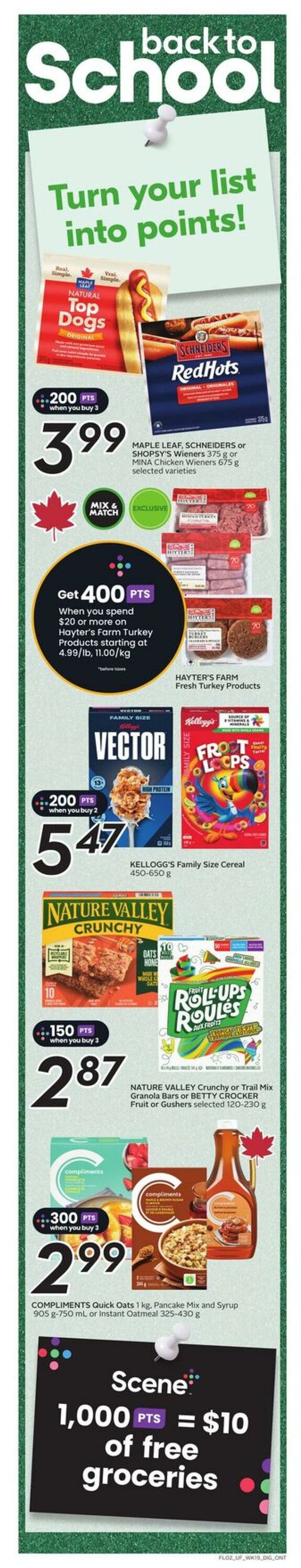 Flyer Sobeys 04.09.2025 - 10.09.2025