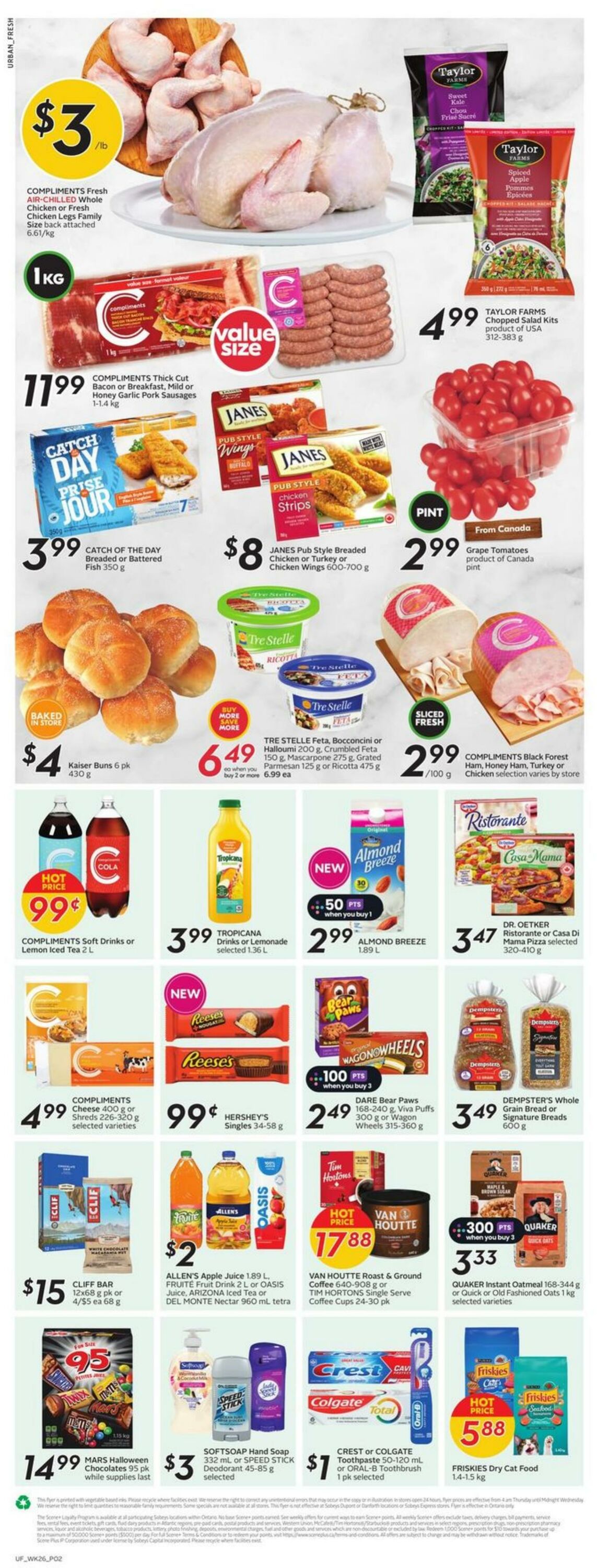 Flyer Sobeys 24.10.2024 - 30.10.2024