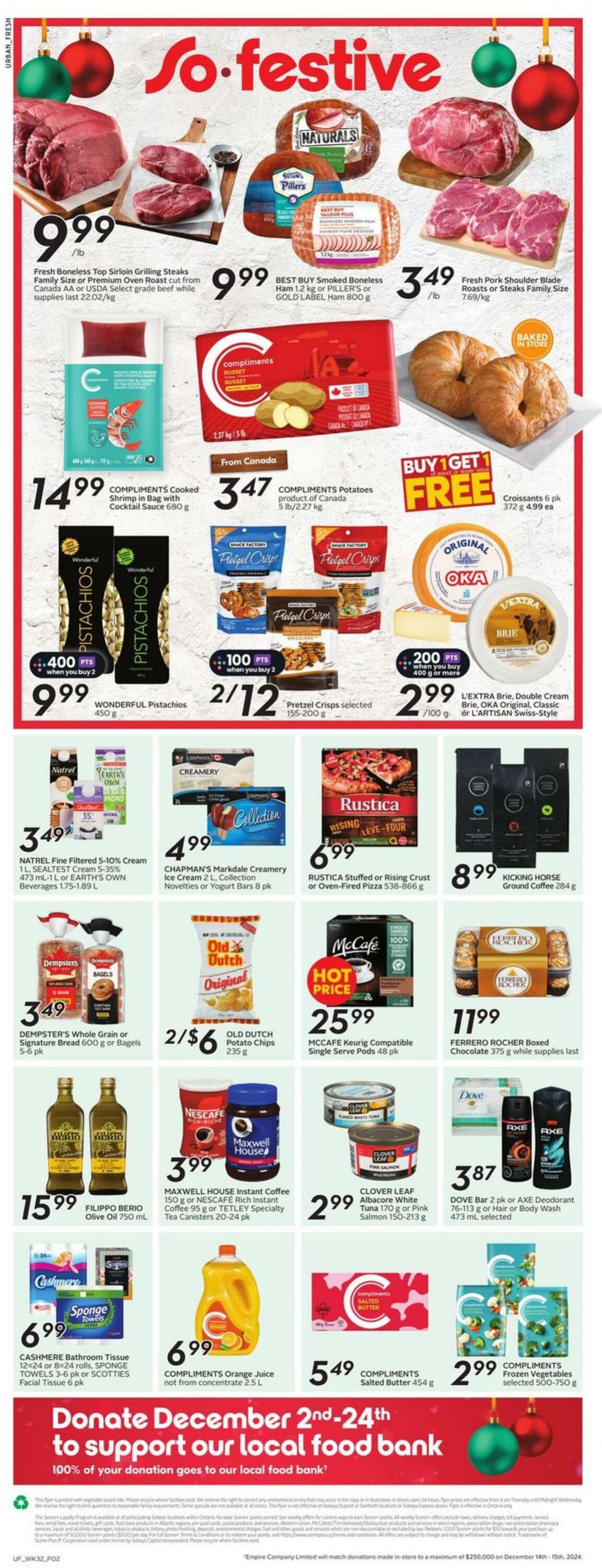 Flyer Sobeys 05.12.2024 - 11.12.2024