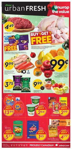 Flyer Sobeys 05.12.2024 - 11.12.2024