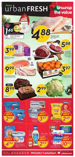 Flyer Sobeys 12.12.2024 - 18.12.2024