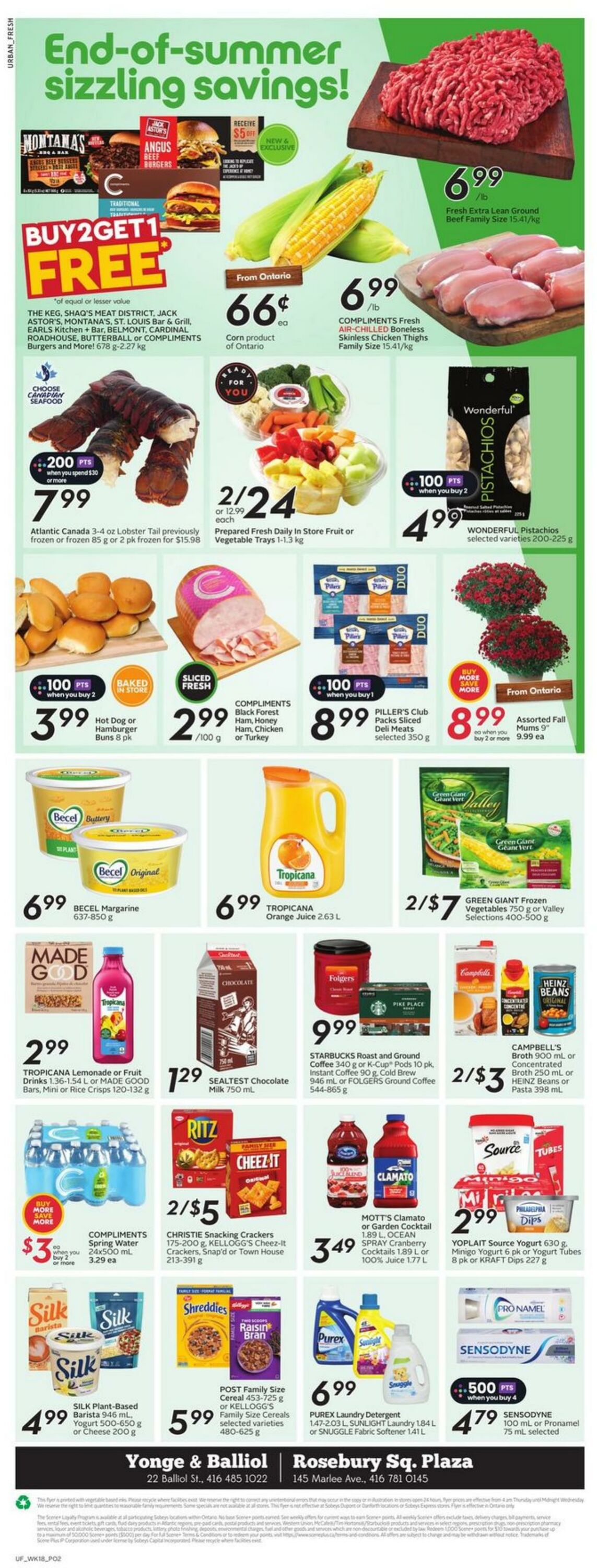 Flyer Sobeys 29.08.2024 - 04.09.2024