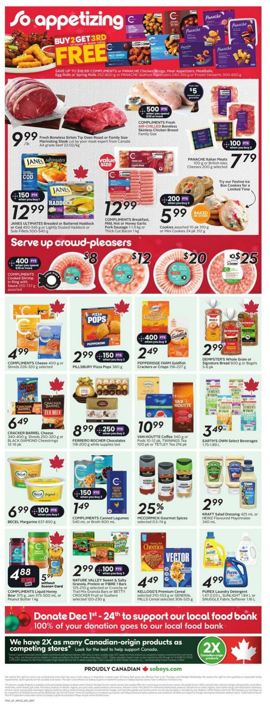 Flyer Sobeys 04.12.2025 - 10.12.2025