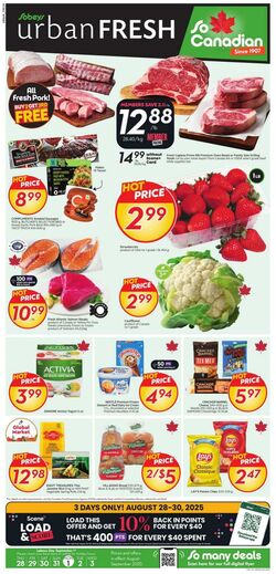 Flyer Sobeys 28.08.2025 - 03.09.2025