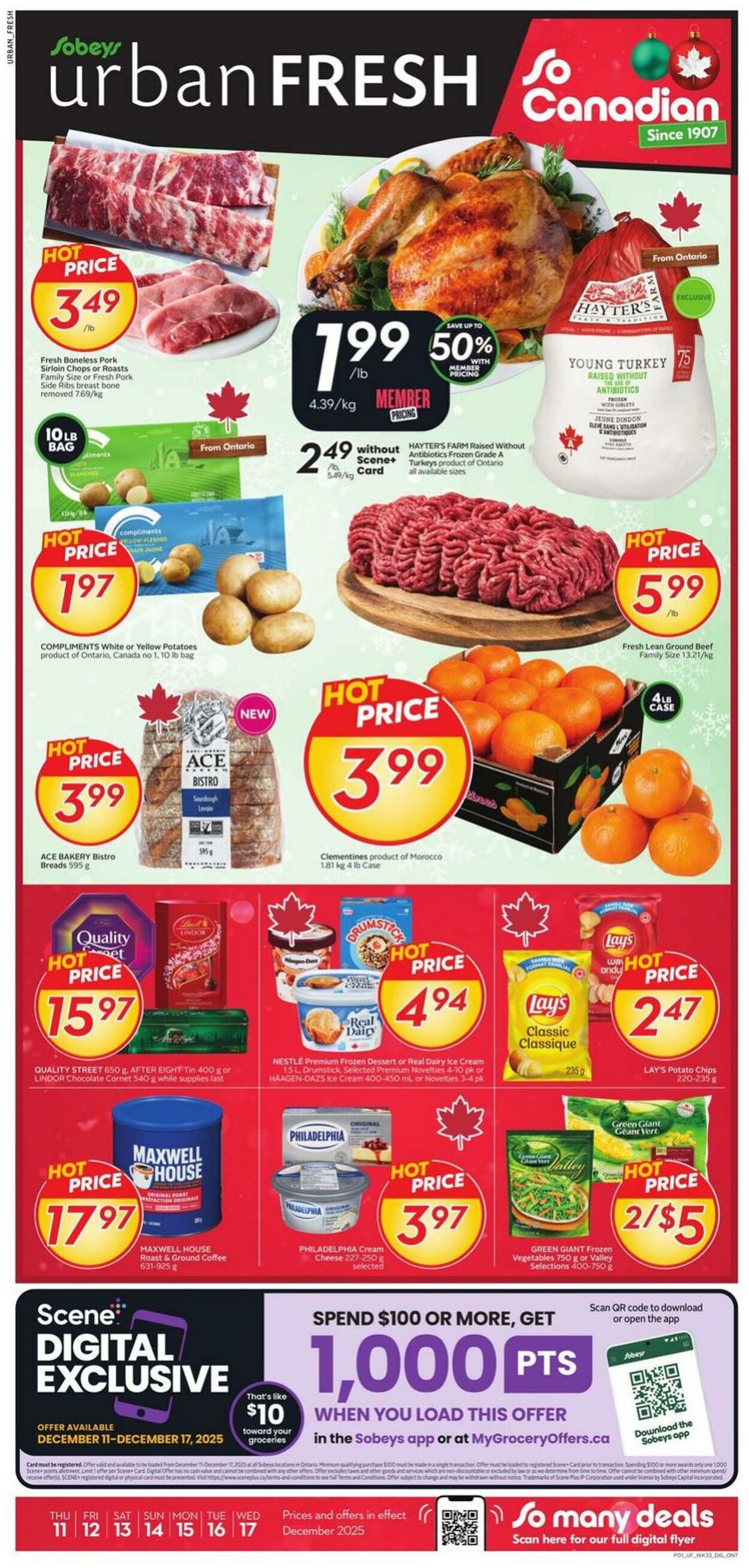 Flyer Sobeys 11.12.2025 - 17.12.2025