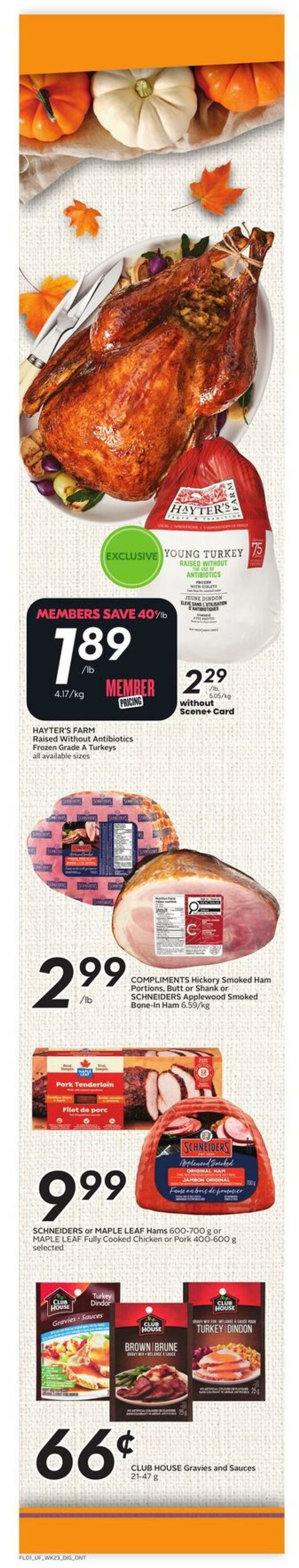 Flyer Sobeys 02.10.2025 - 08.10.2025