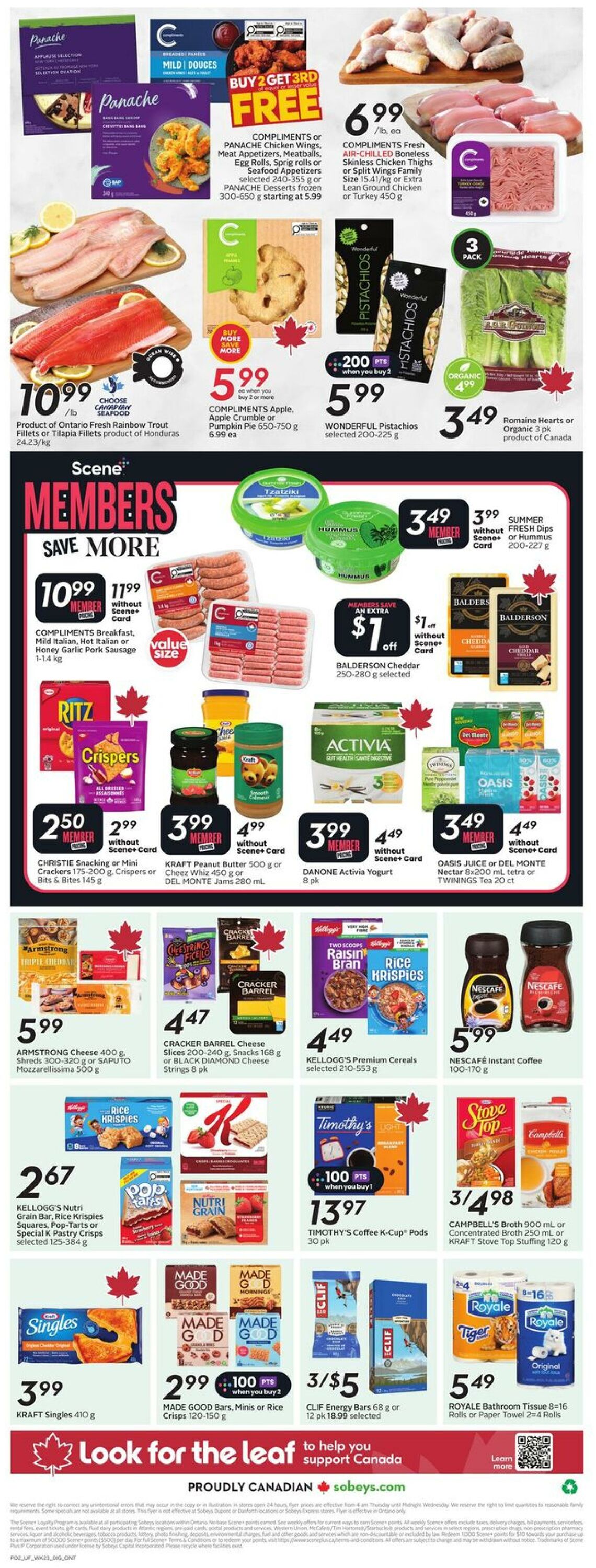 Flyer Sobeys 02.10.2025 - 08.10.2025
