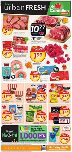 Flyer Sobeys 02.10.2025 - 08.10.2025