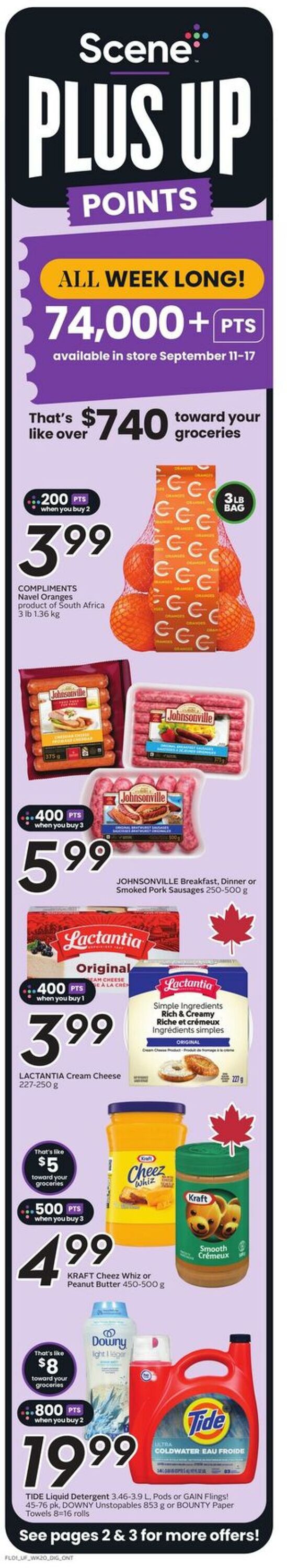 Flyer Sobeys 11.09.2025 - 17.09.2025