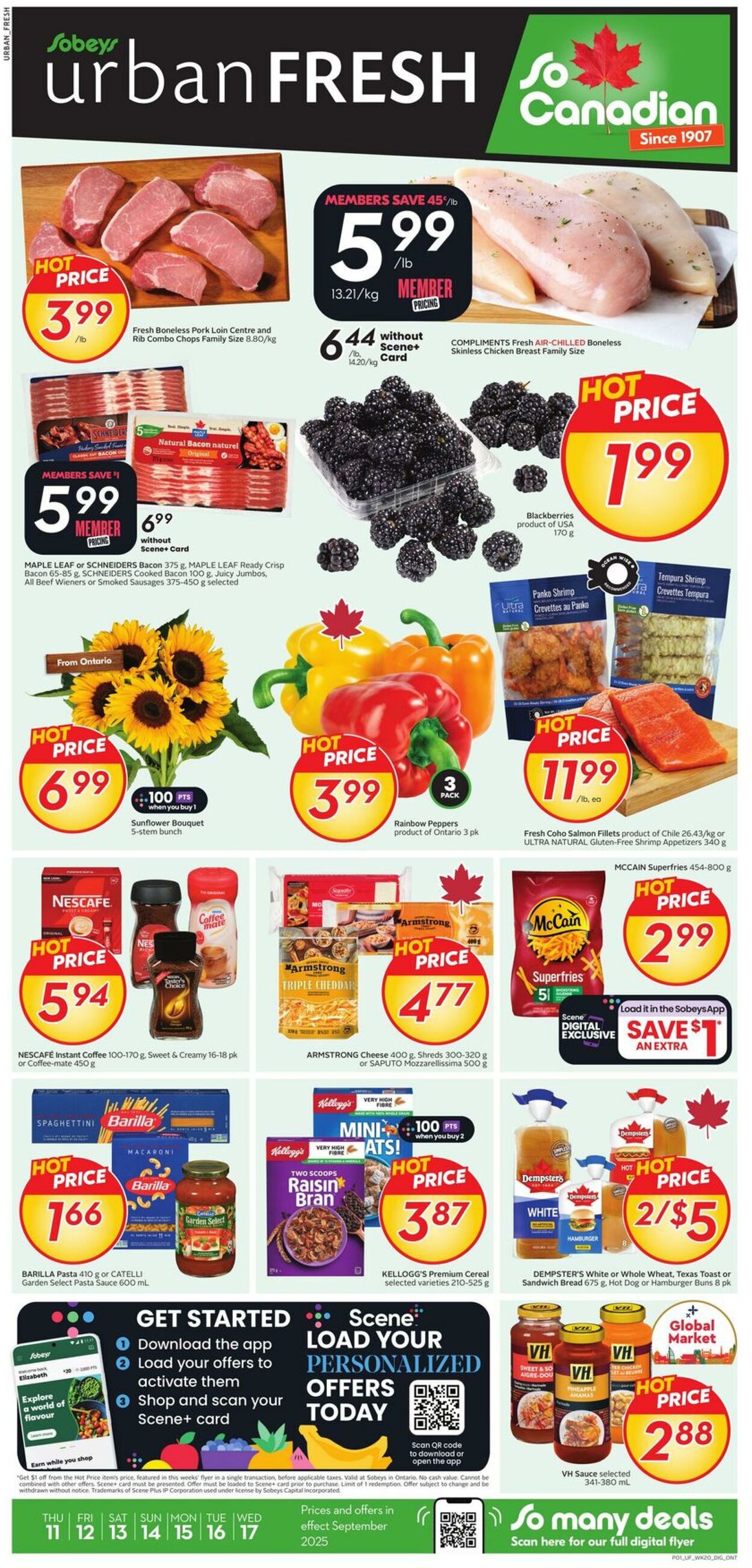 Flyer Sobeys 11.09.2025 - 17.09.2025