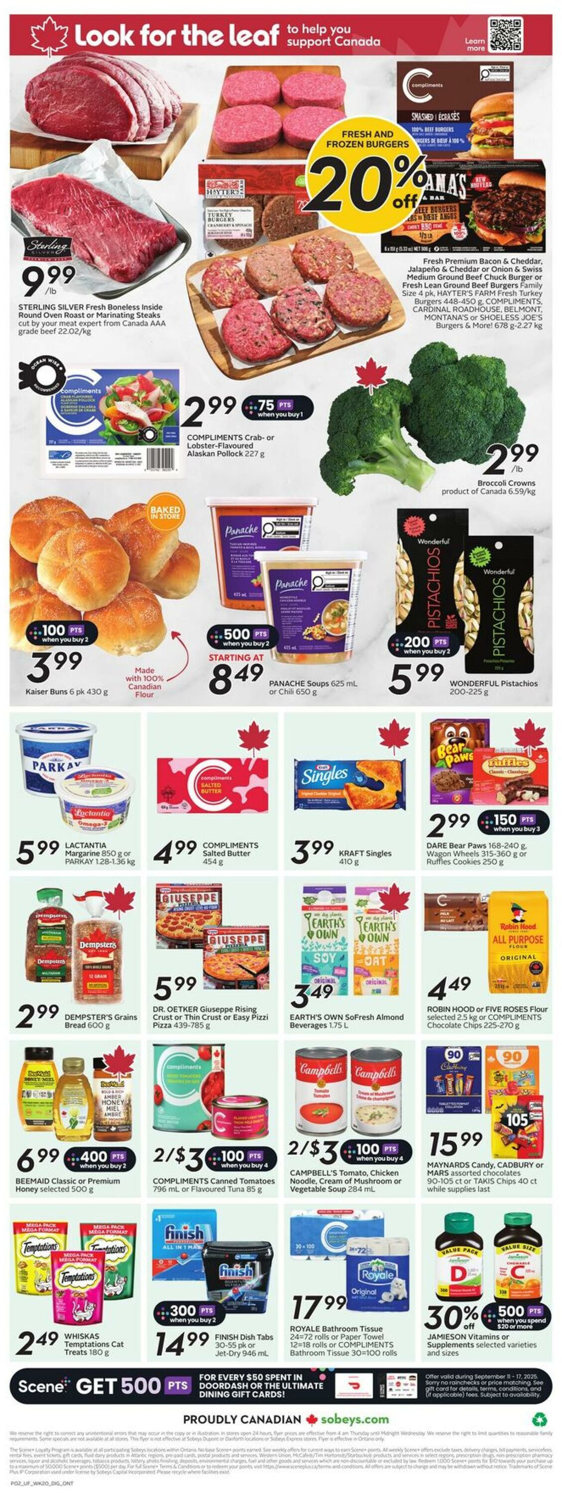 Flyer Sobeys 11.09.2025 - 17.09.2025