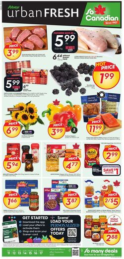 Flyer Sobeys 11.09.2025 - 17.09.2025