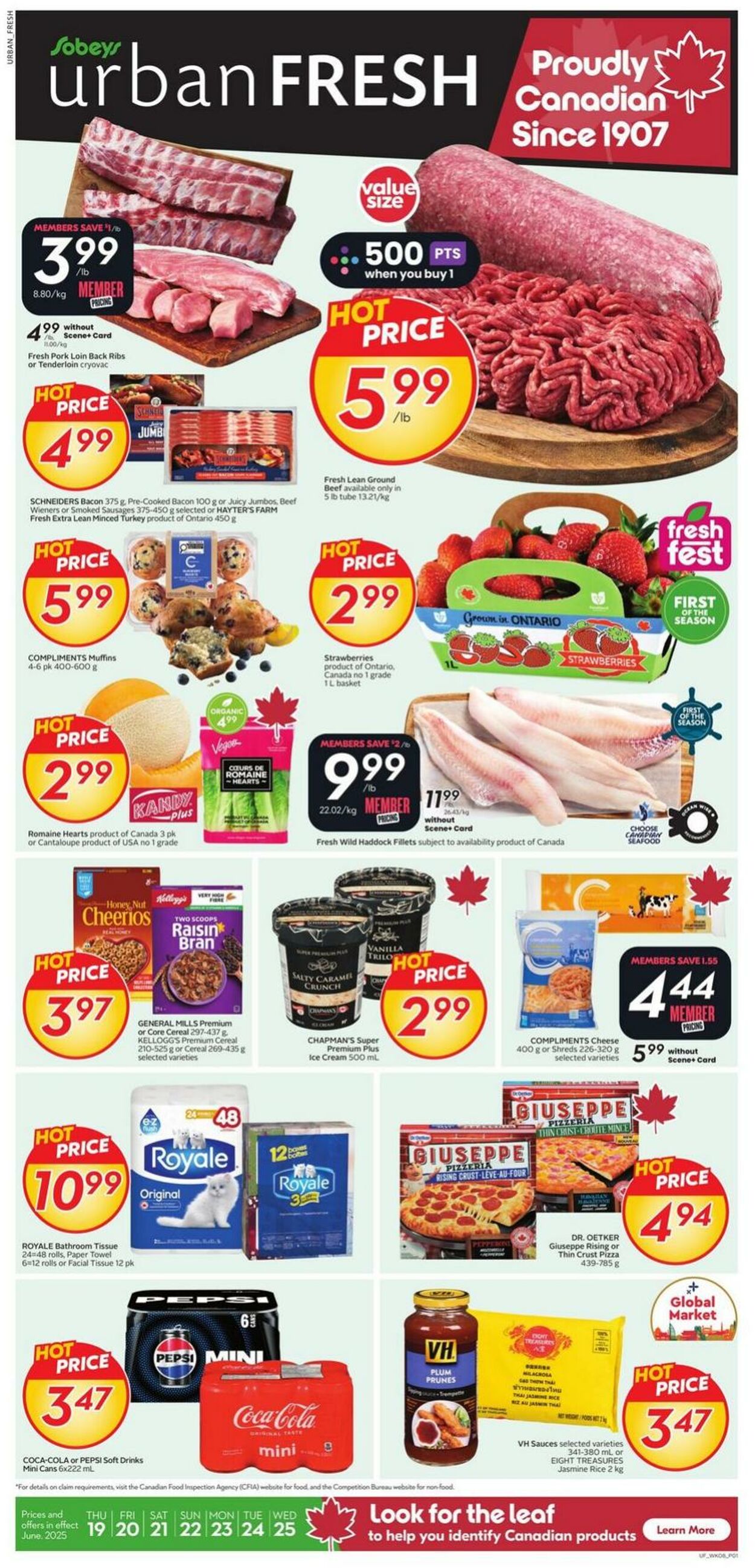 Flyer Sobeys 19.06.2025 - 25.06.2025