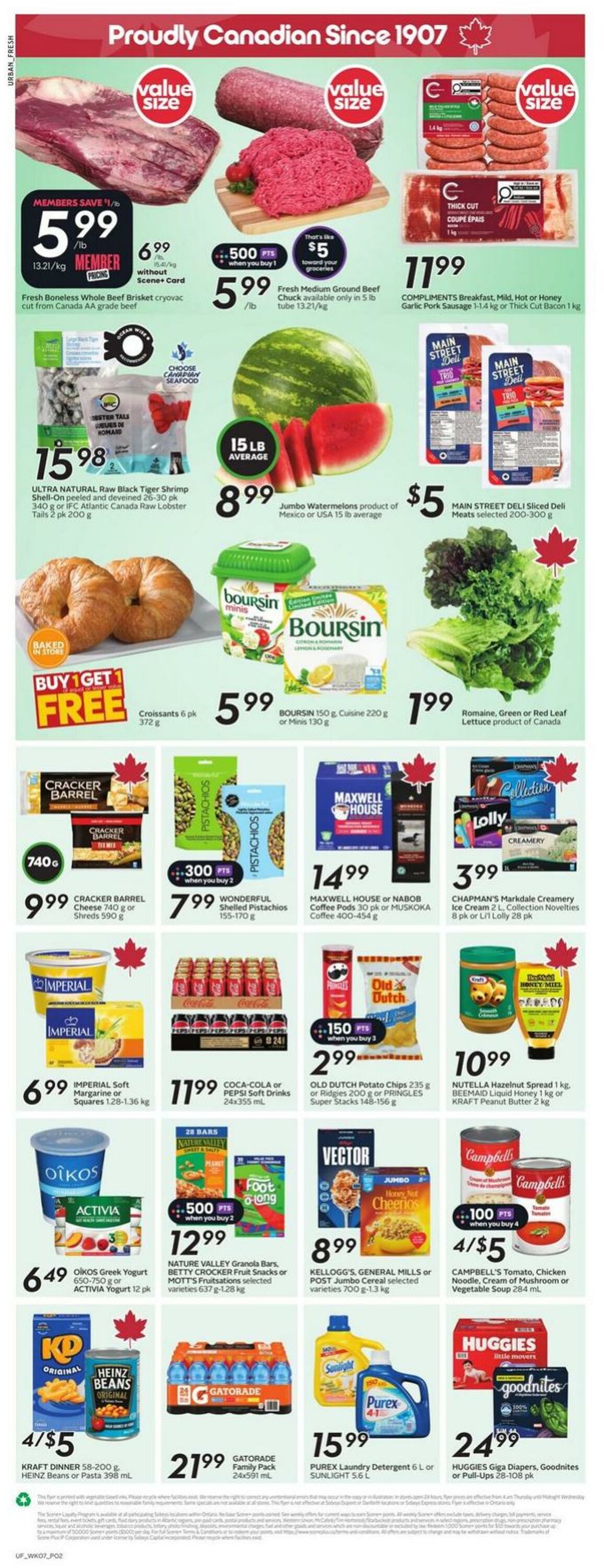 Flyer Sobeys 12.06.2025 - 18.06.2025