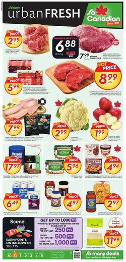 Flyer Sobeys 30.10.2025 - 05.11.2025