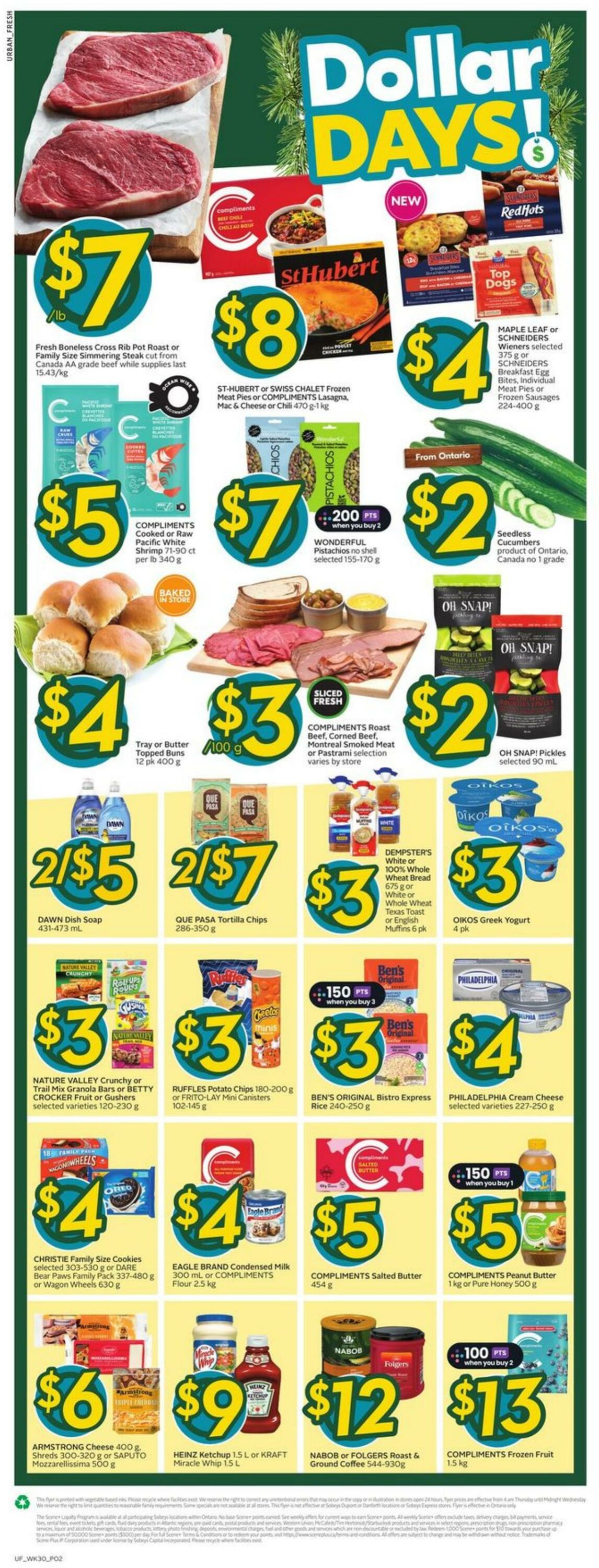 Flyer Sobeys 21.11.2024 - 27.11.2024