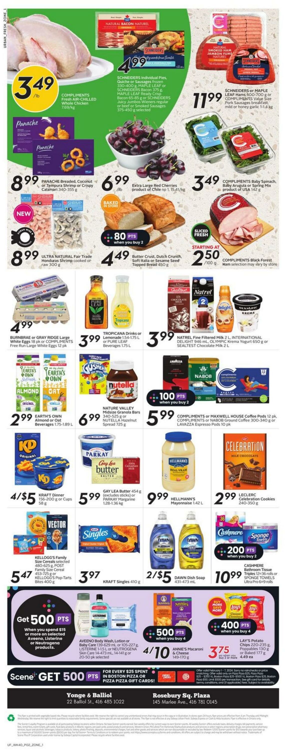 Flyer Sobeys 01.02.2024 - 07.02.2024