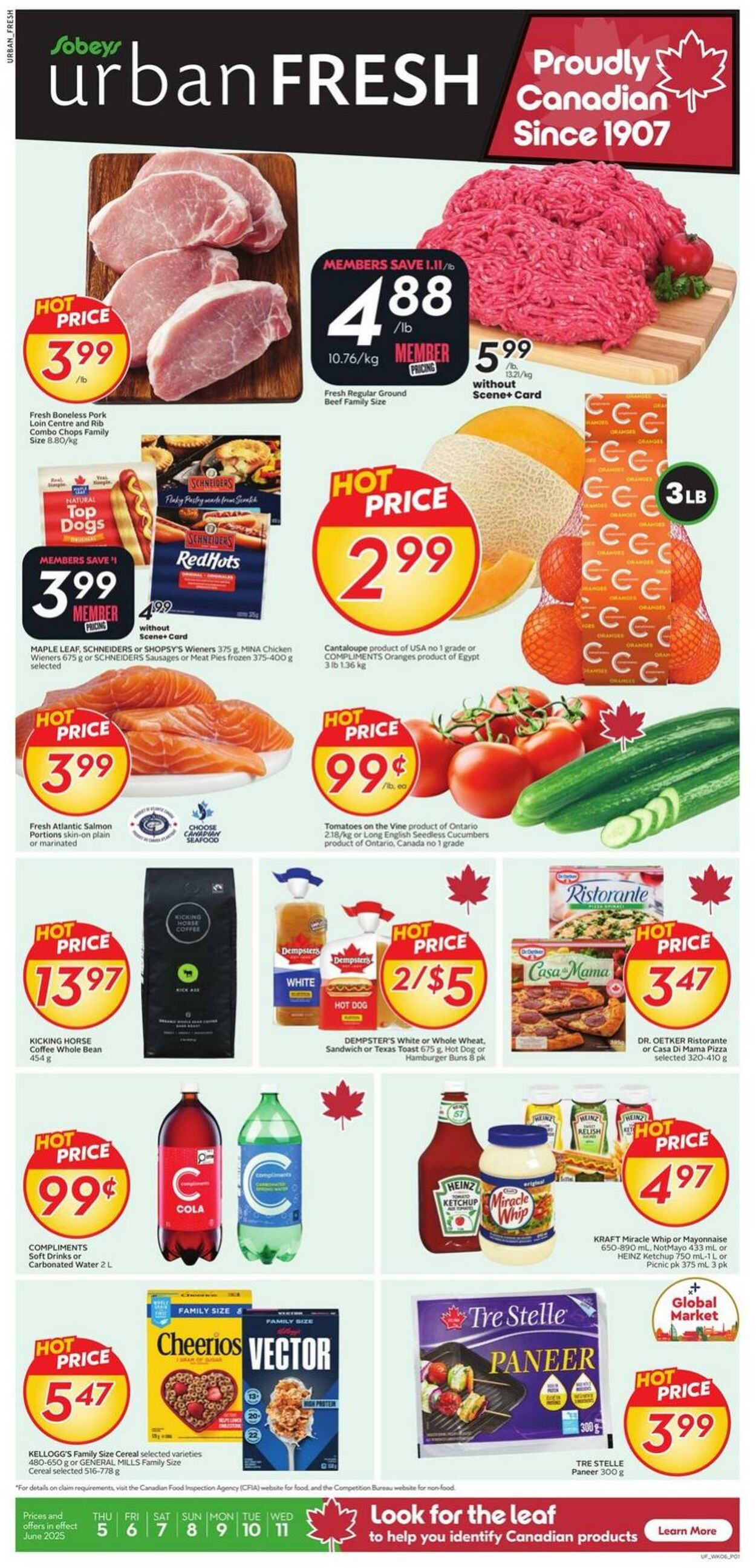 Flyer Sobeys 05.06.2025 - 11.06.2025