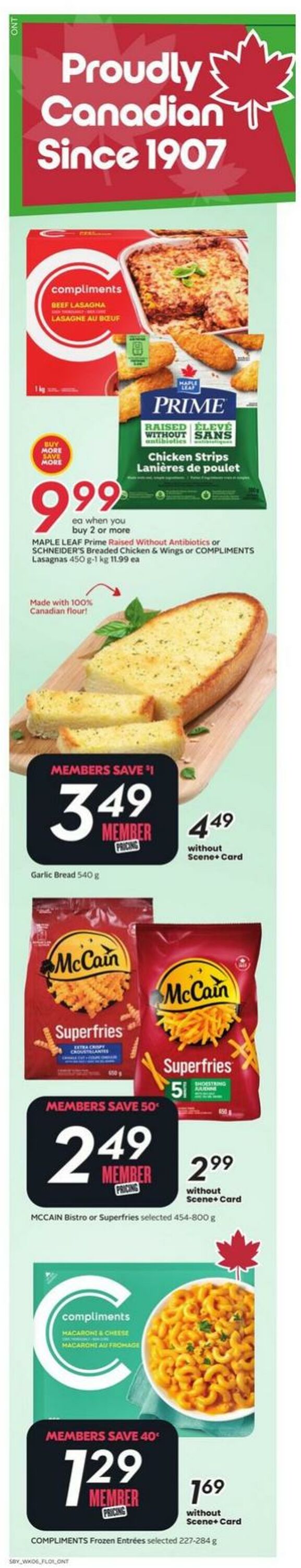 Flyer Sobeys 05.06.2025 - 11.06.2025
