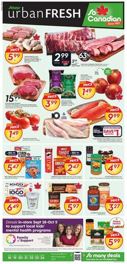 Flyer Sobeys 18.09.2025 - 24.09.2025