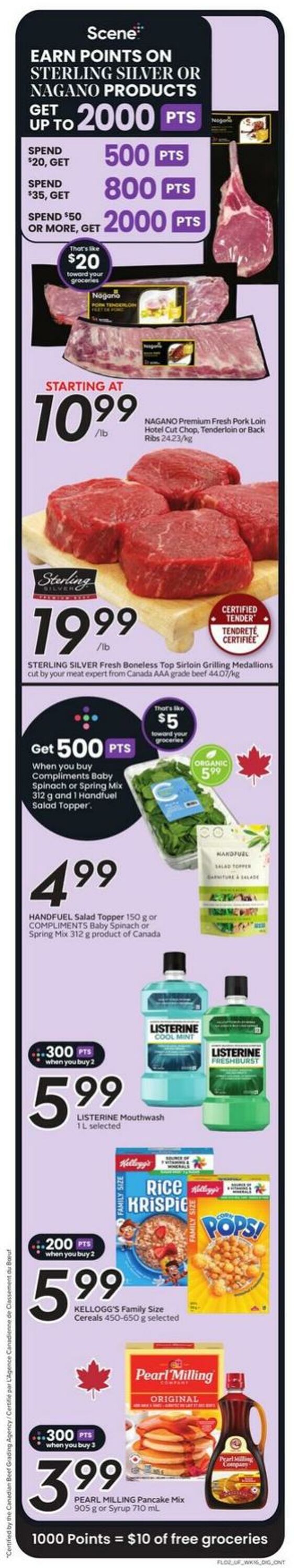 Flyer Sobeys 14.08.2025 - 20.08.2025