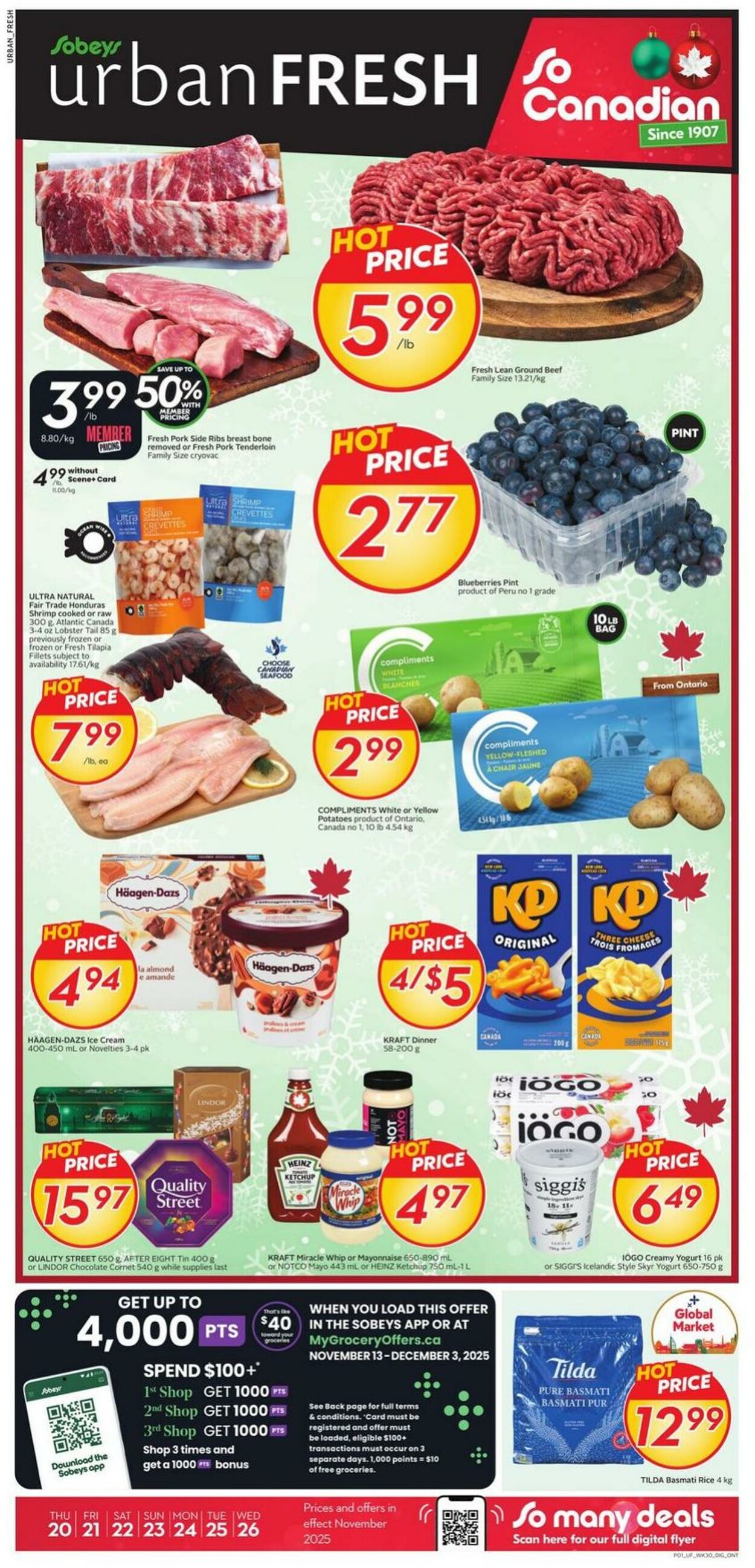 Flyer Sobeys 20.11.2025 - 26.11.2025