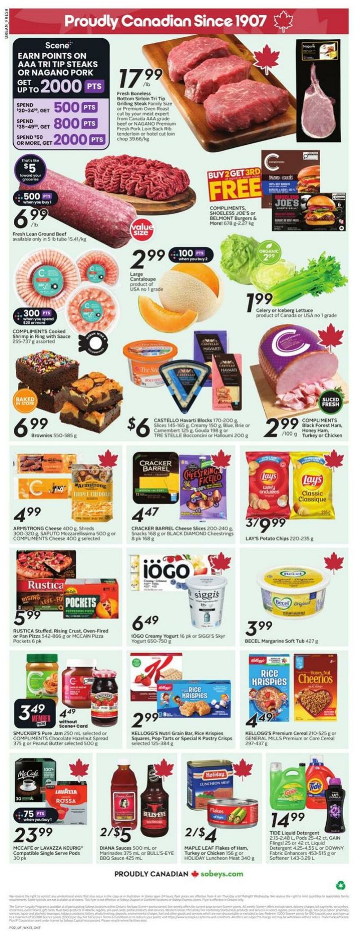 Flyer Sobeys 24.07.2025 - 30.07.2025
