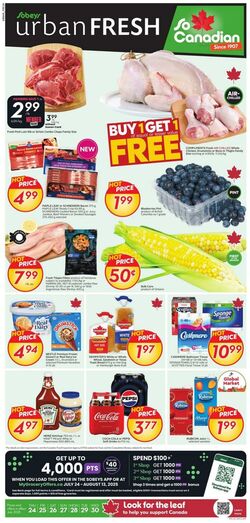 Flyer Sobeys 24.07.2025 - 30.07.2025