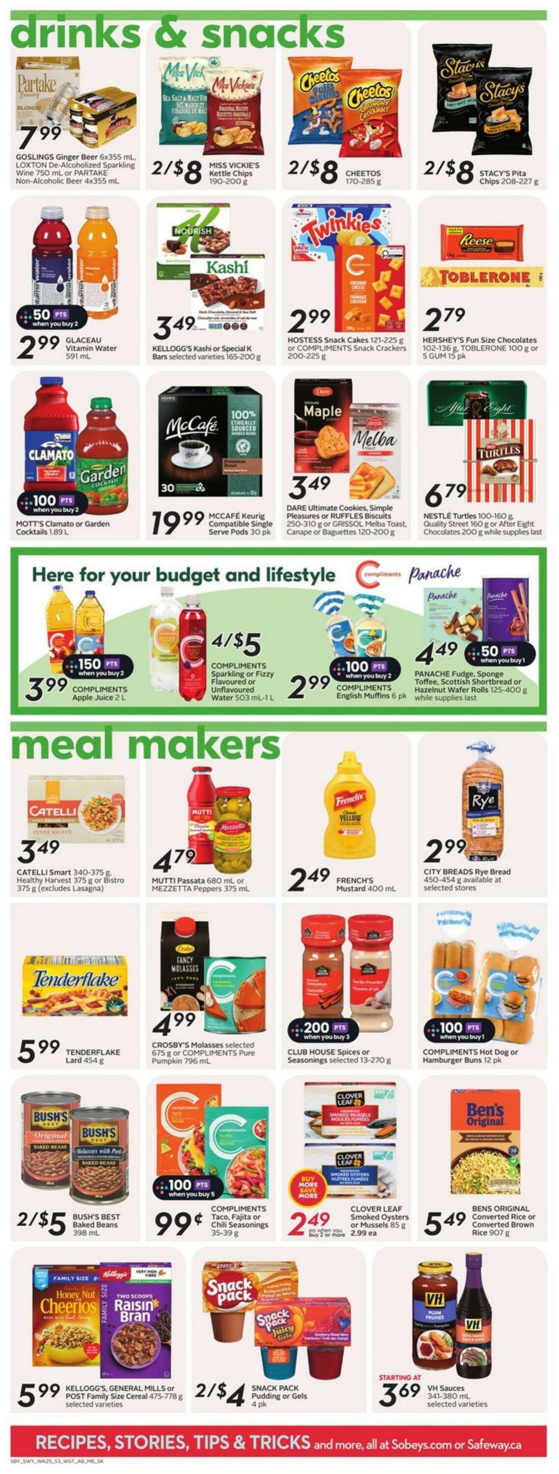 Flyer Sobeys 14.11.2024 - 20.11.2024