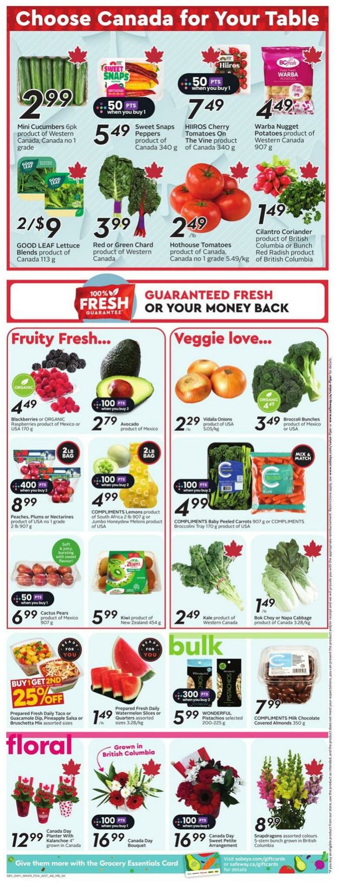 Flyer Sobeys 26.06.2025 - 02.07.2025