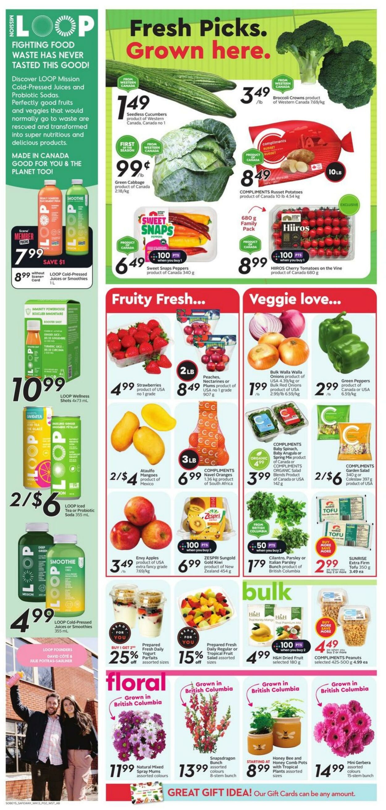 Flyer Sobeys 25.07.2024 - 31.07.2024