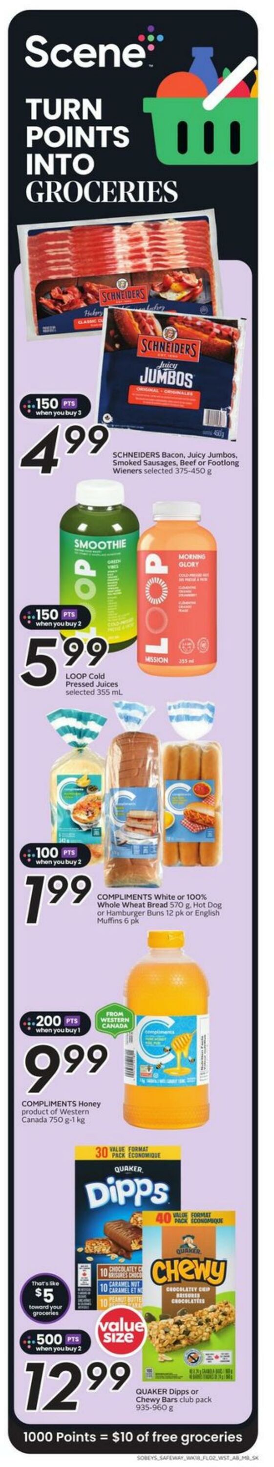 Flyer Sobeys 29.08.2024 - 04.09.2024