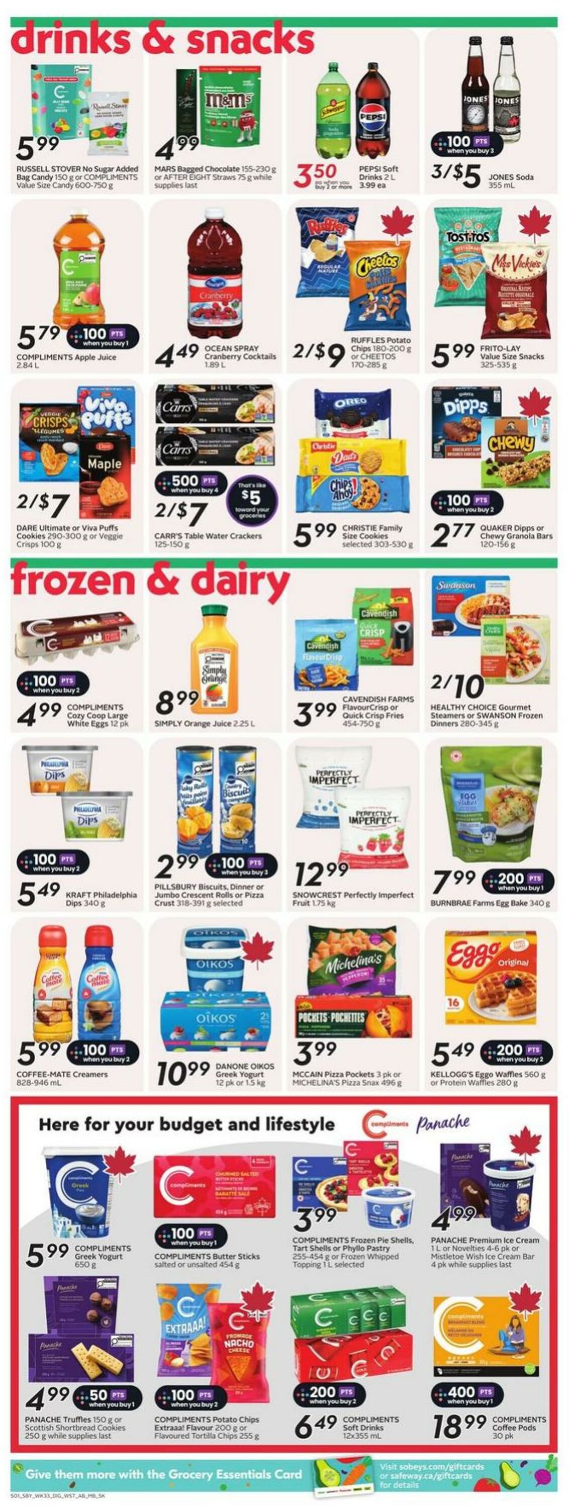 Flyer Sobeys 11.12.2025 - 17.12.2025