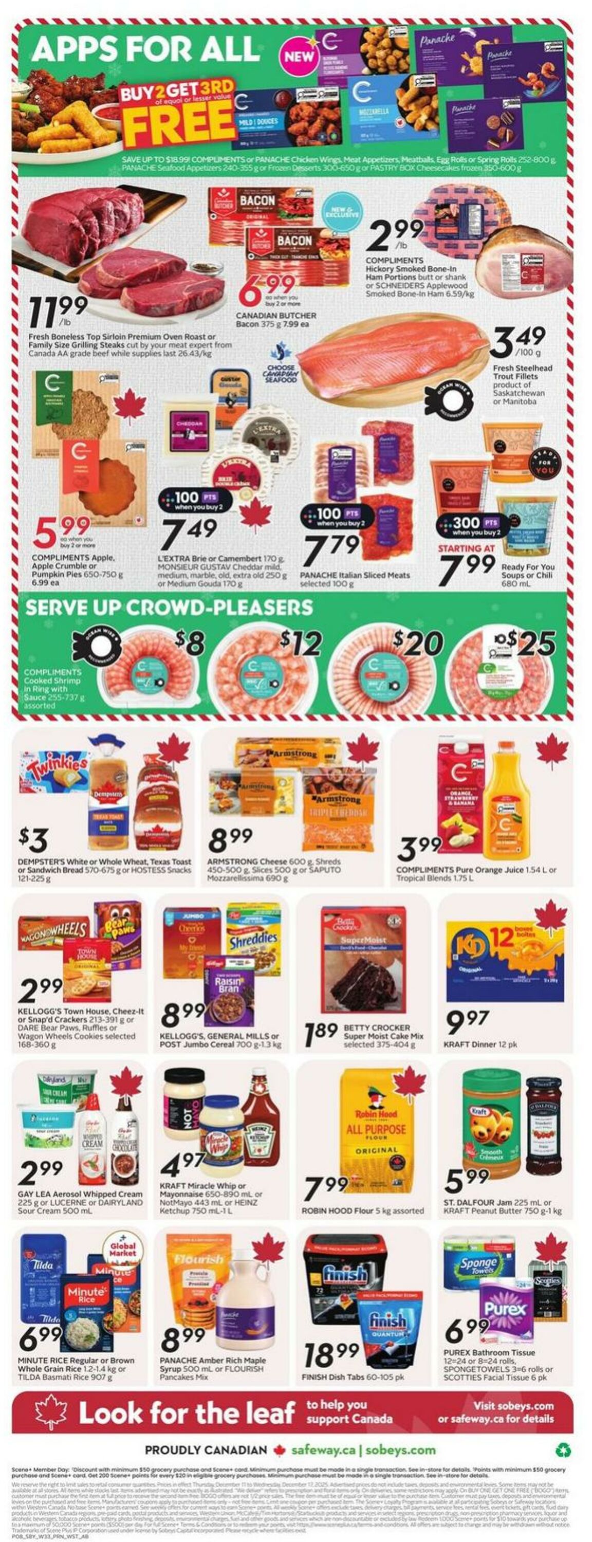 Flyer Sobeys 11.12.2025 - 17.12.2025
