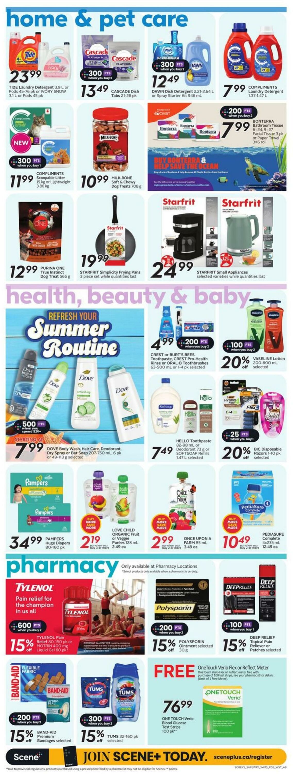 Flyer Sobeys 08.08.2024 - 14.08.2024