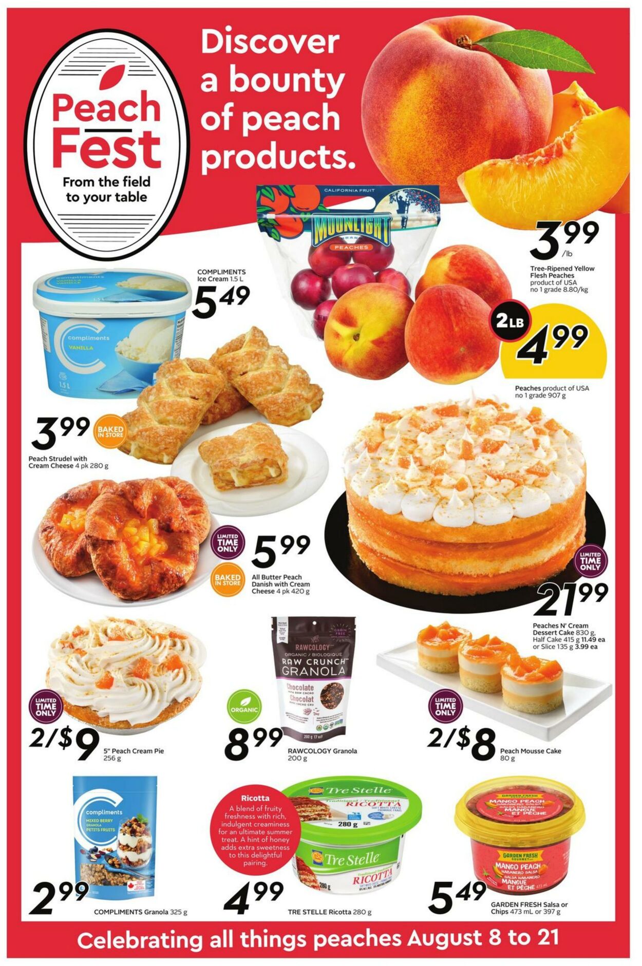 Flyer Sobeys 08.08.2024 - 14.08.2024