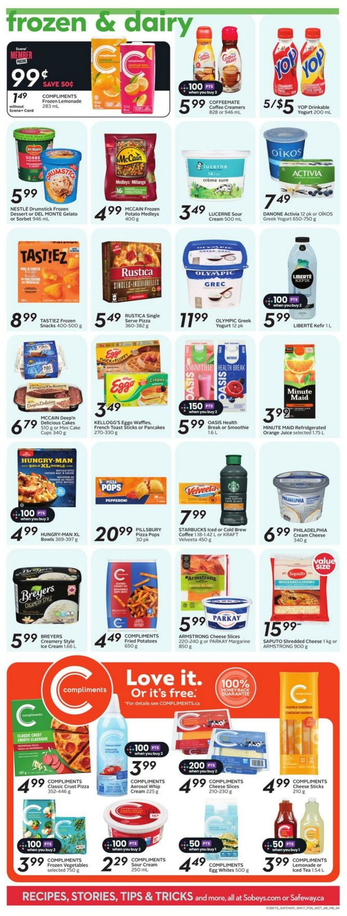 Flyer Sobeys 22.08.2024 - 28.08.2024